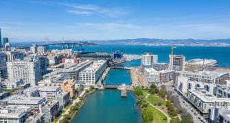 Mission Bay Aerial View